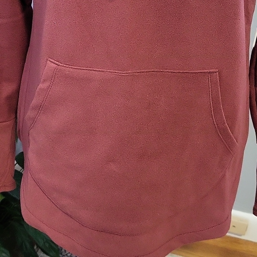 RBX Soft Lightweight Stretchy Pocket Scuba Hoodie with Thumbholes Size S - Picture 5 of 10